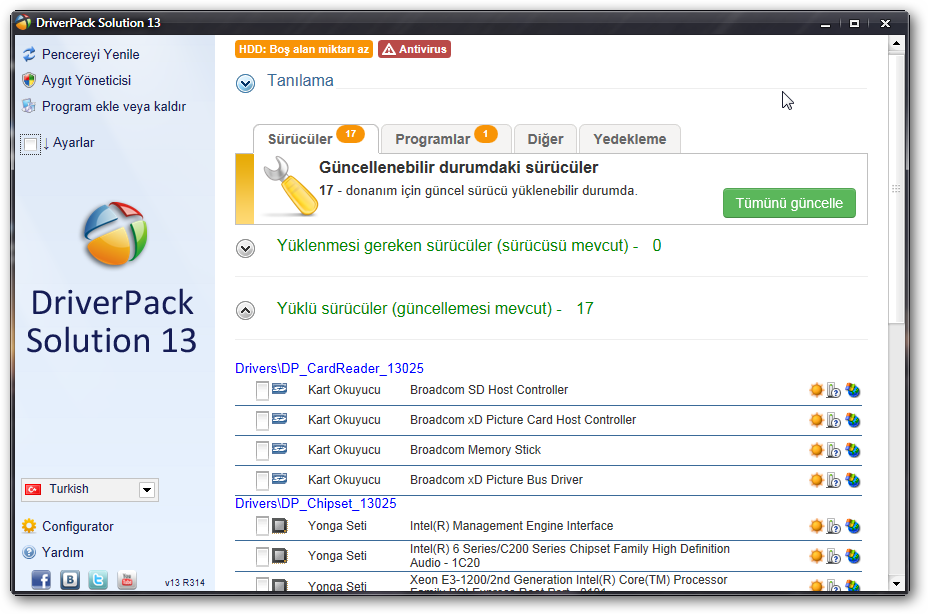 driverpack solution 17 highly compressed